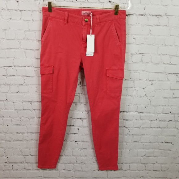 Vinyard Vines garment dyed skinny utility Pants - Picture 2 of 8